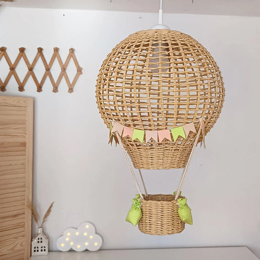 Lampa sufitowa duża abażur balon