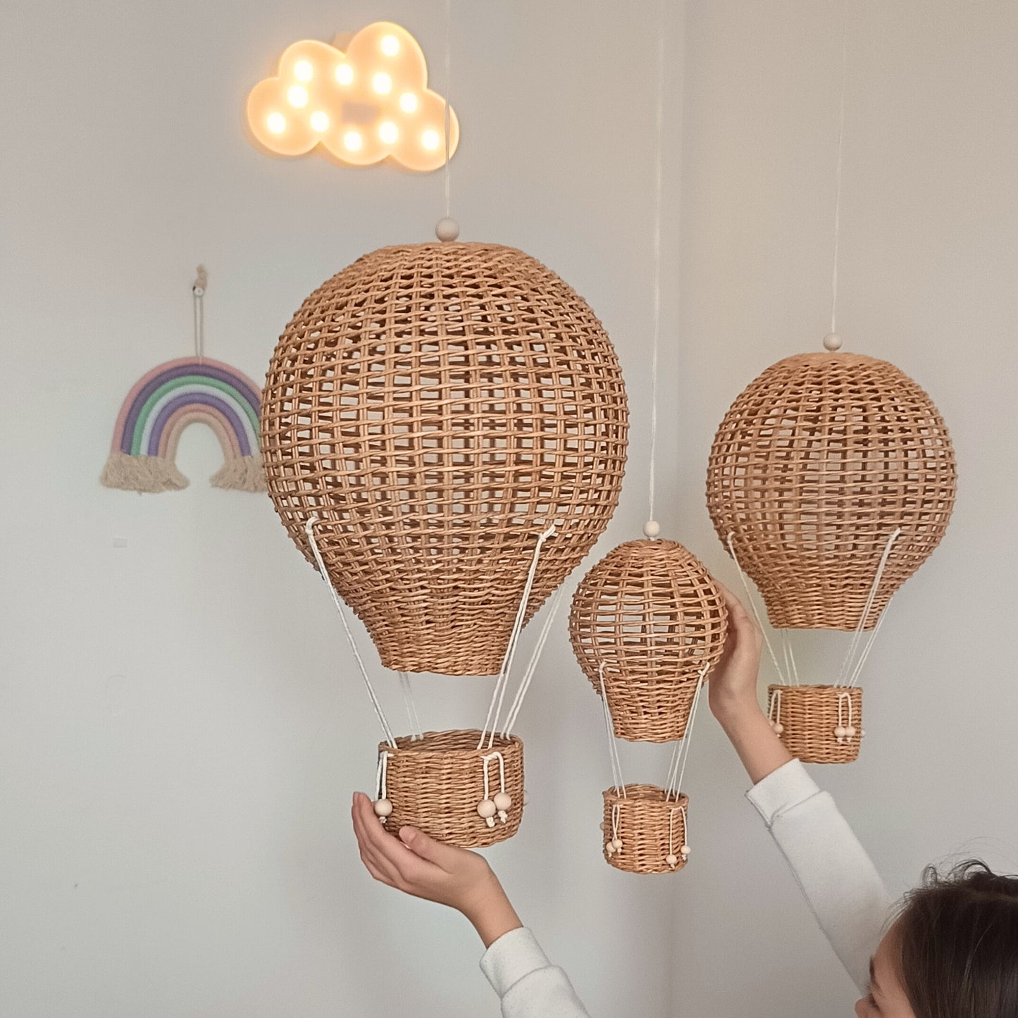 Zestaw balonów dekoracyjnych (3 rozmiary) do pokoju dziecka