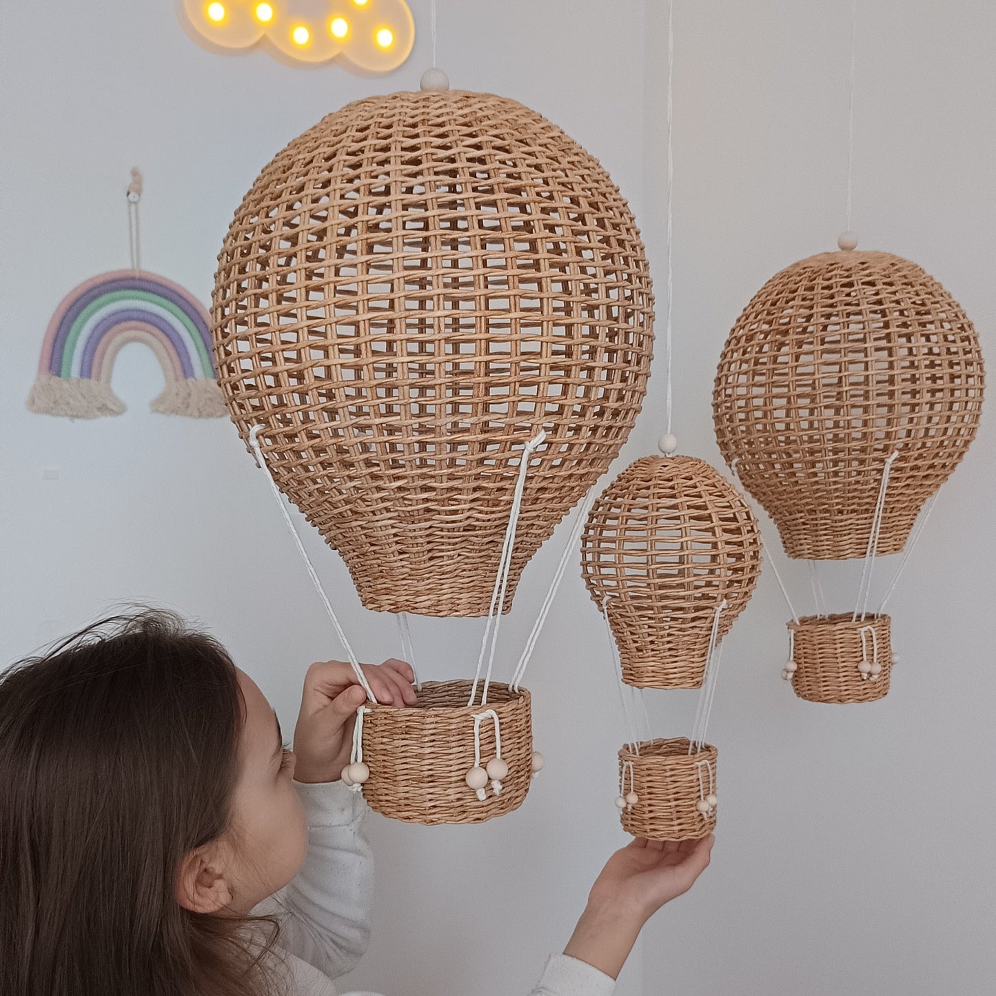 Zestaw balonów dekoracyjnych (3 rozmiary) do pokoju dziecka